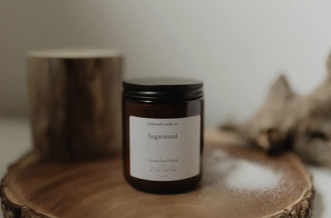 Sugarwood Soy Candle