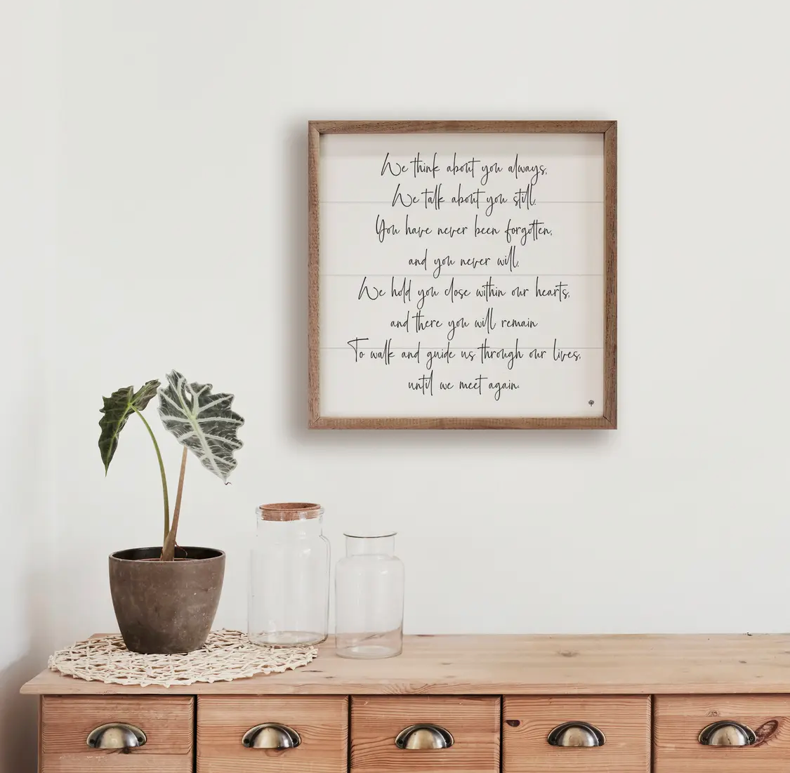 4” x 4” Until We Meet Again Print