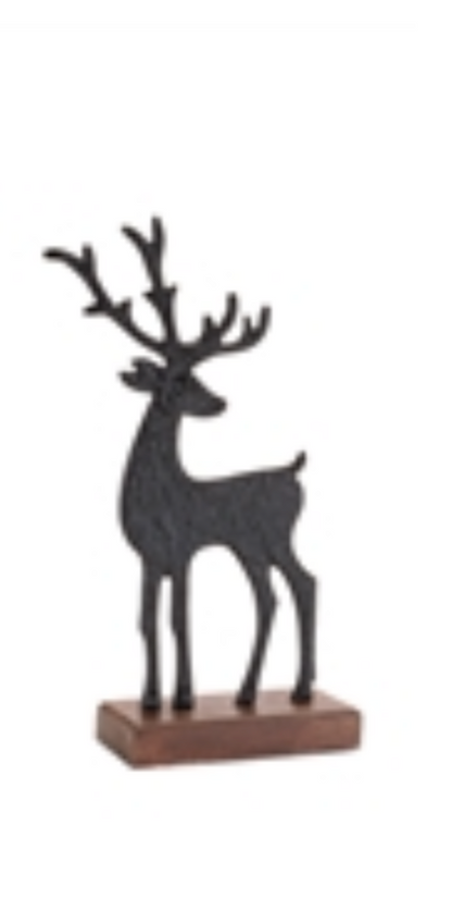 Aluminum/Wood Deer