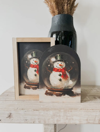 Snowman Snowglobe Arch