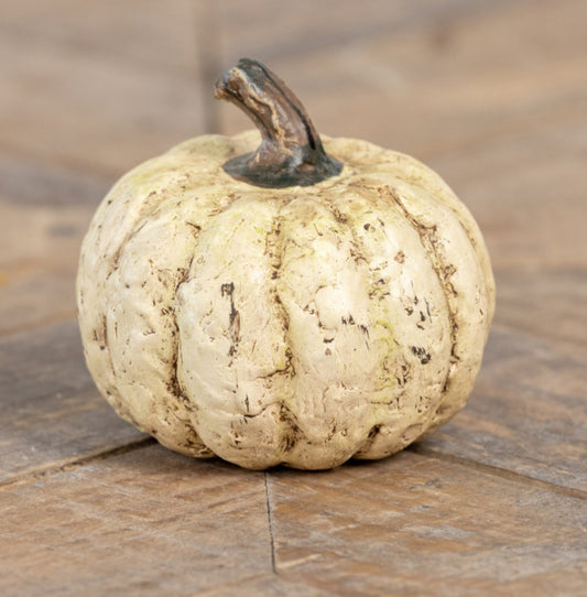 2.75” Cream Short Pumpkin