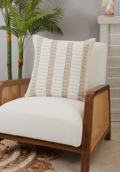 Woven Striped Pillow