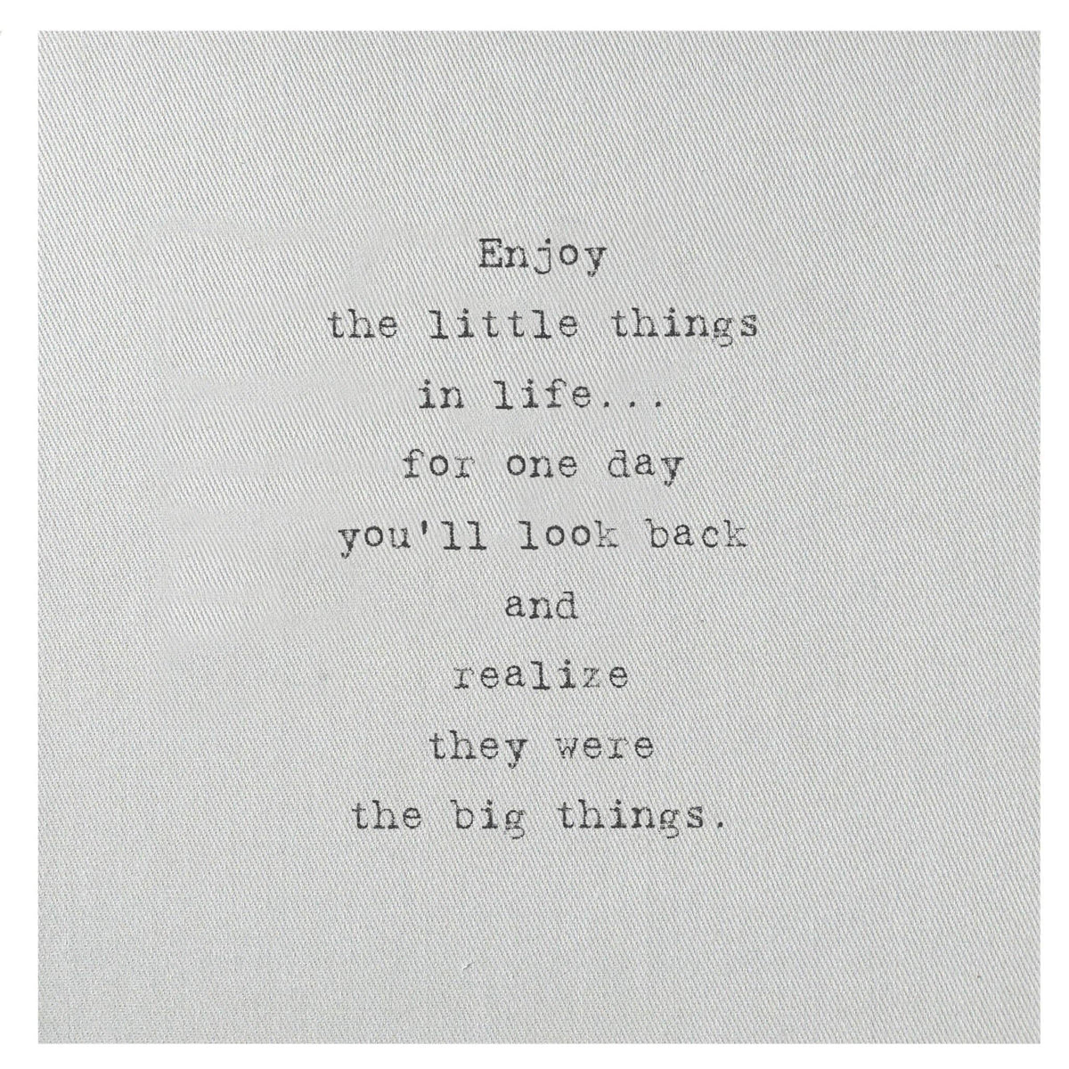 Mini Canvas, Enjoy The Little Things, Shelf Decor