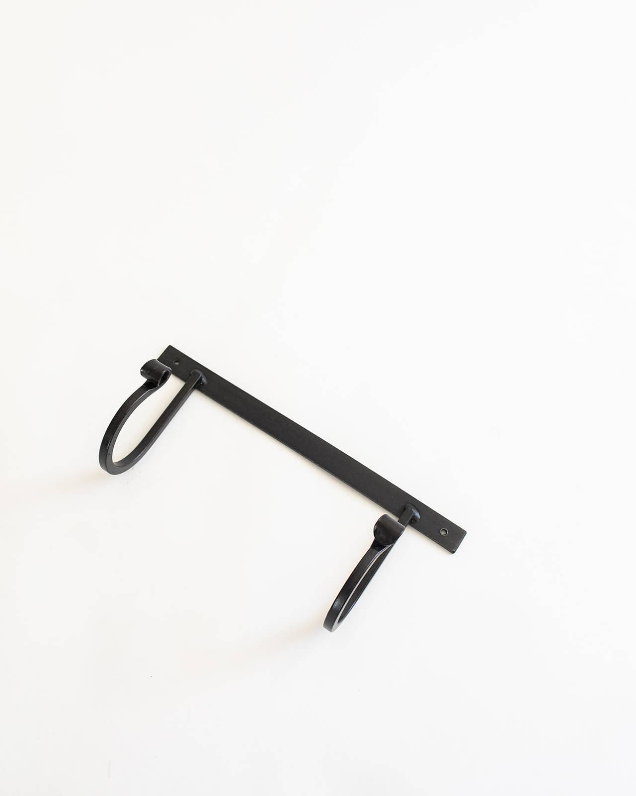 The Wrought Iron Rack with Hooks