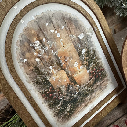 Peace on Earth Christmas Candlelight | Coordinating Set