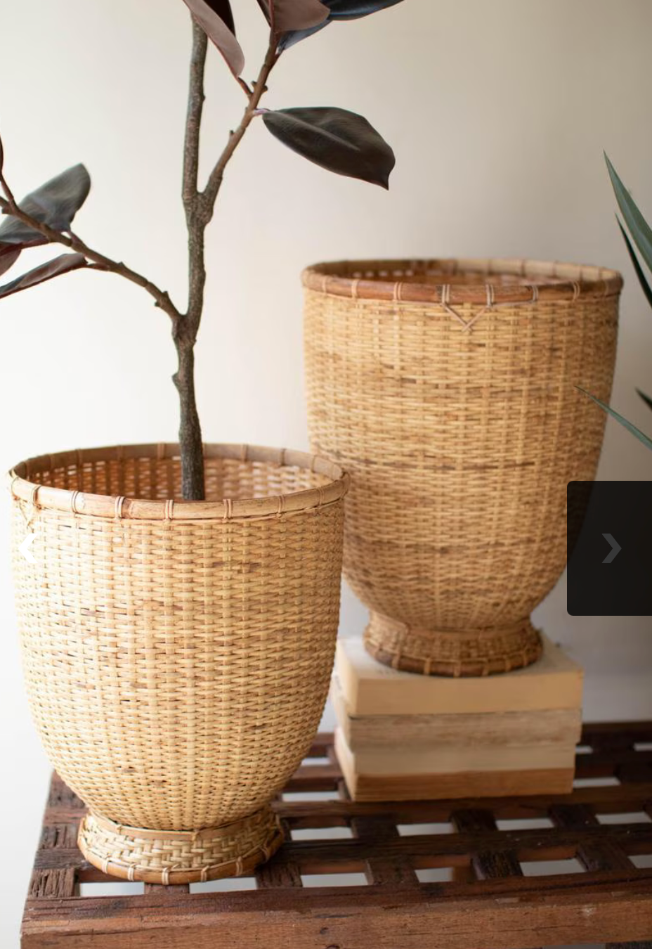 SPLIT CANE BASKETS