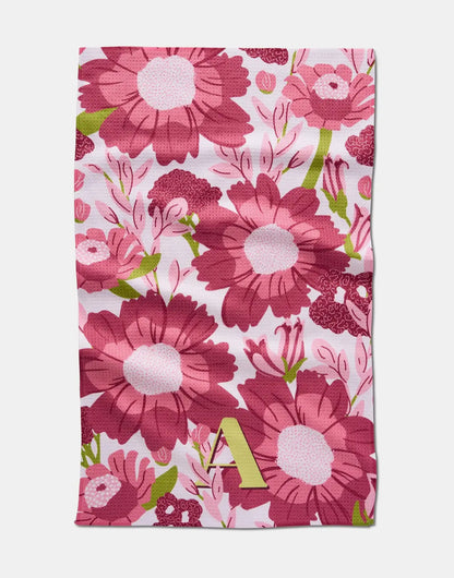 Geometry Monogram Floral - A