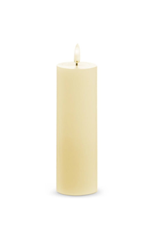 2”x6” Ivory Pillar Candle