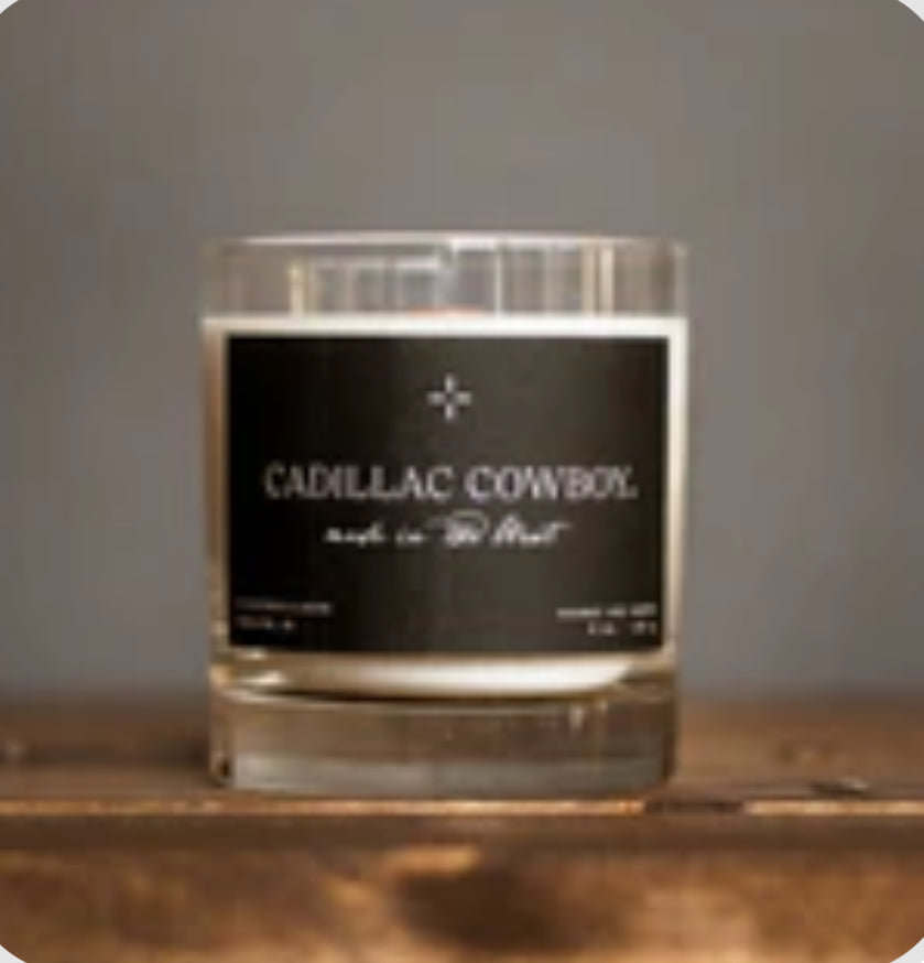 “Cadillac Cowboy” Candle