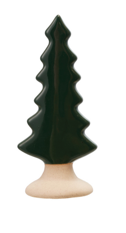 Stoneware Tree w/Unglazed Base