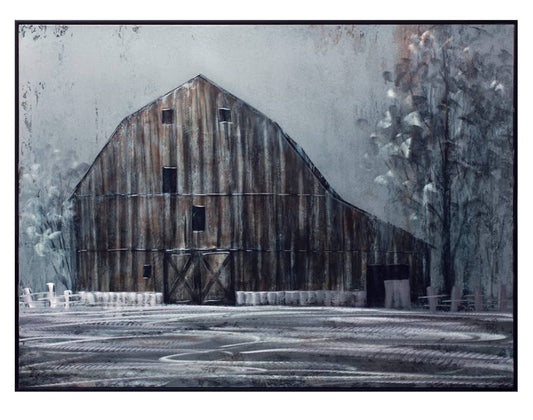 Framed Barn Print