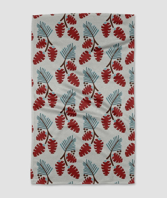Winter Forage Tea Towel