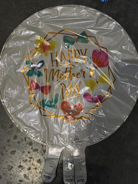18” Happy Mother’s Day Mylar Balloon