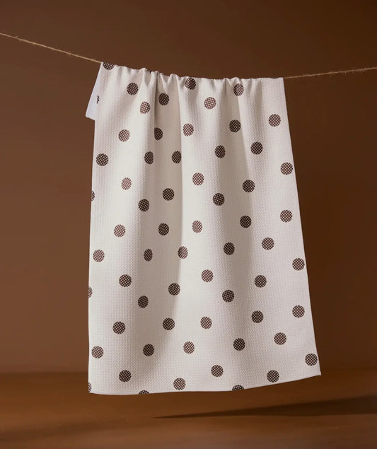 Polka Picnic Tea Towel
