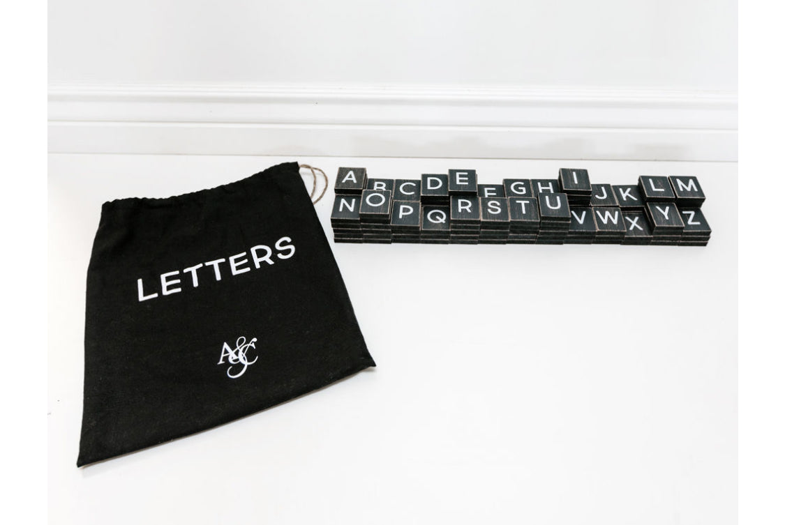 Letter Board Black Letters-110pcs