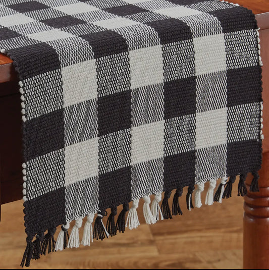 54”L Wicklow Check Table Runner