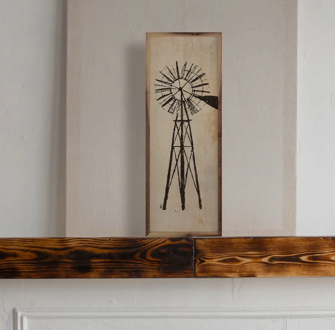 4” x 12” The Old Windmill