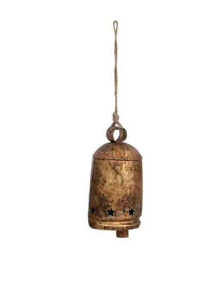 Metal Bell On Jute Rope