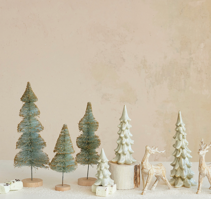 Light Green Stoneware Tree