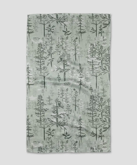 Boreal Forest Tea Towel