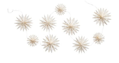 72”L Snowflake Garland
