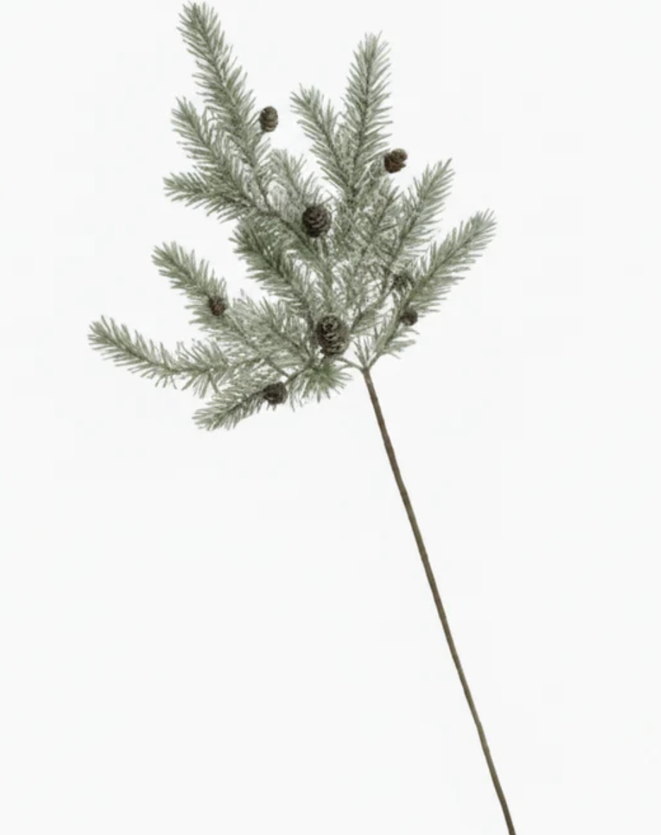 23” Pine Spray w/Pinecones