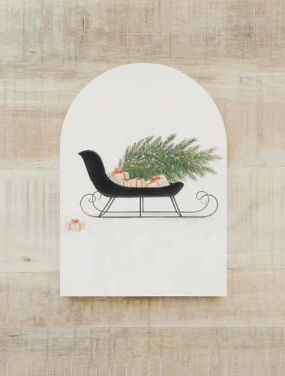 11”x15” Christmas Sleigh Arch