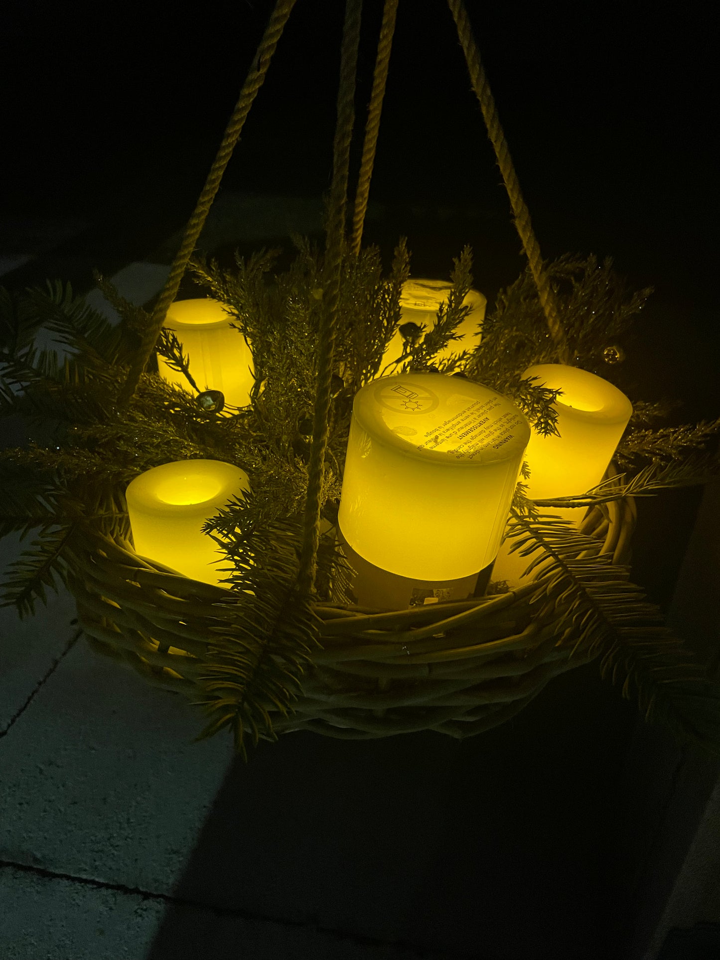 Sterno All-Weather Wax LED Candle