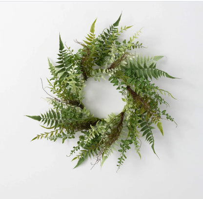 6.5” Fern/Twig Wreath