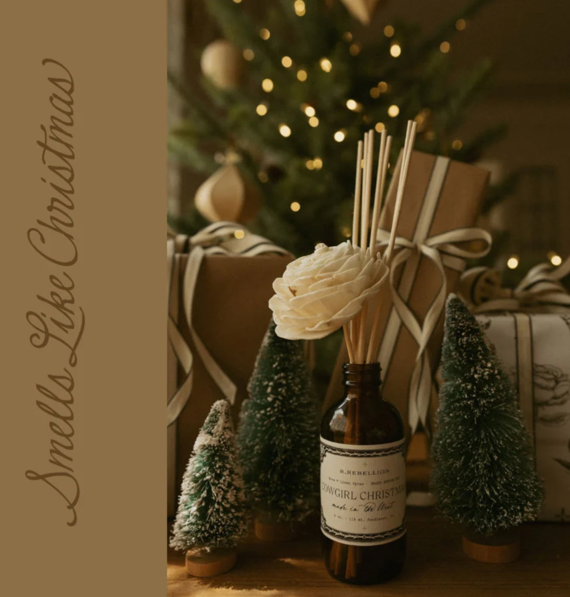 Cowgirl Christmas Reed Diffuser