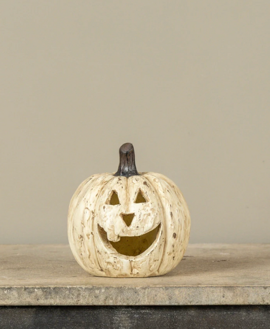 5.5” Cream Big Mouth Pumpkin