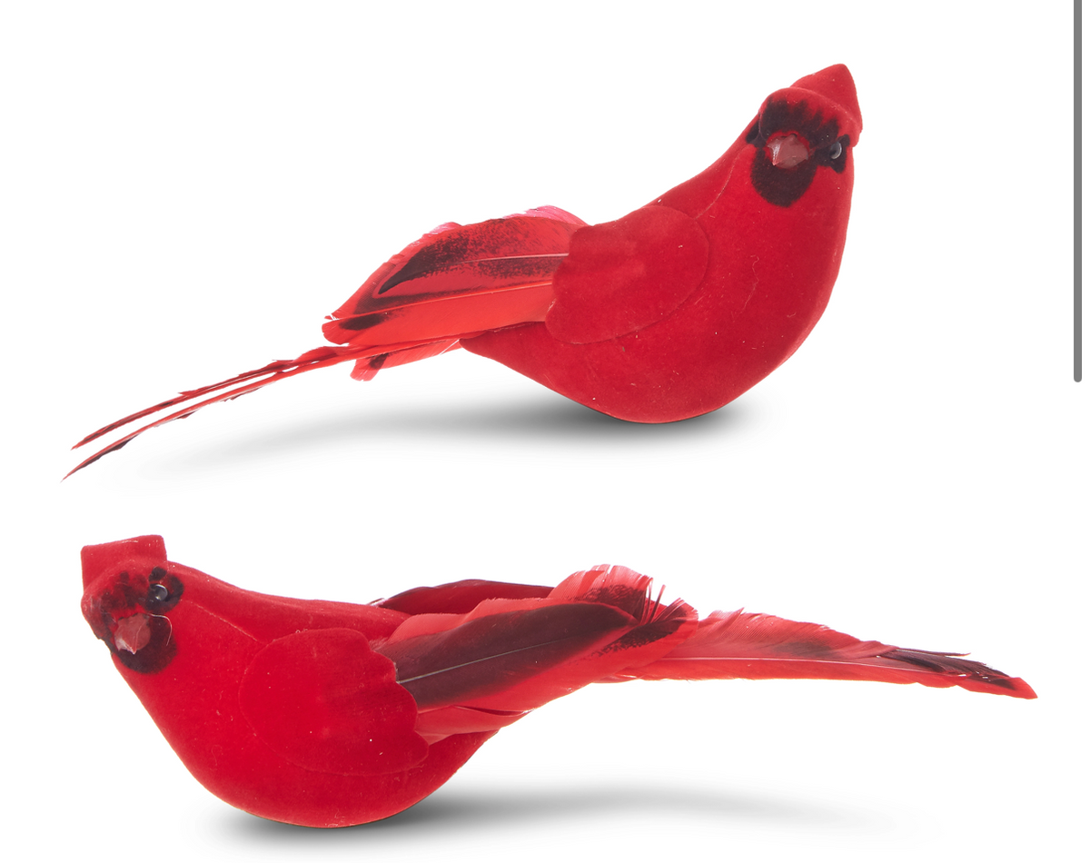 7” Clip-on Cardinal Ornament