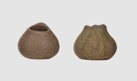 Stoneware Organic Shaped Vase