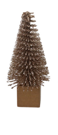 Gold Bottle Brush Tree