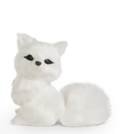 5” White Fox Ornament