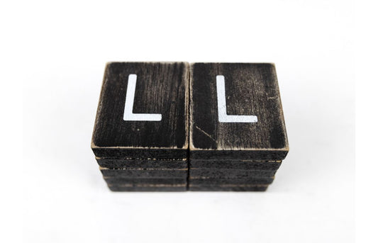 Letter Board Black Tile (L)