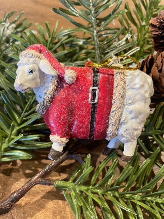 Holiday Sheep Ornamnet