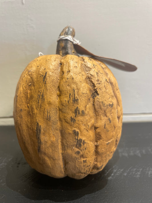 3.75” Terracotta Tall PumpkinPumpkin