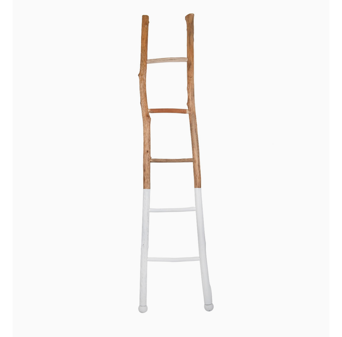 White Dipped Decorative Ladder