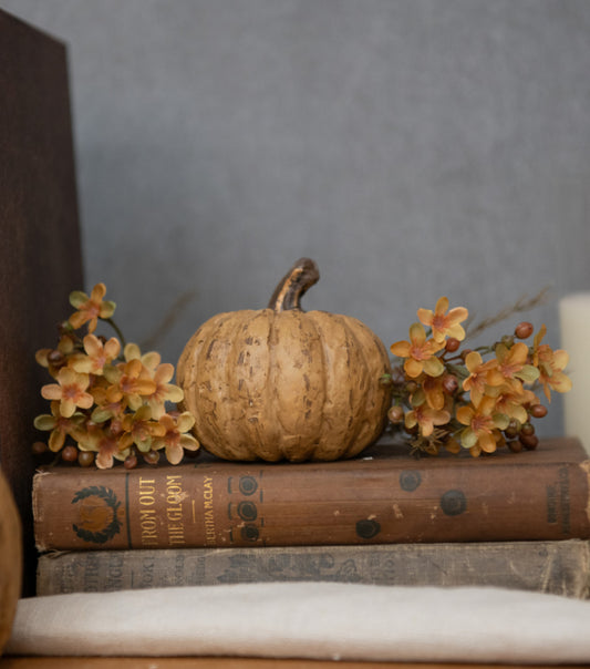 2.75” Beige Short Pumpkin