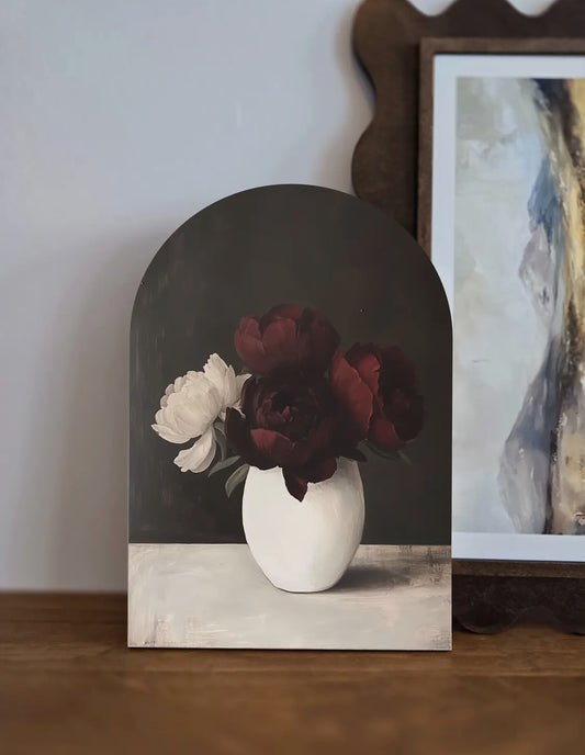 6”x4” Botanical Arch Wood Print