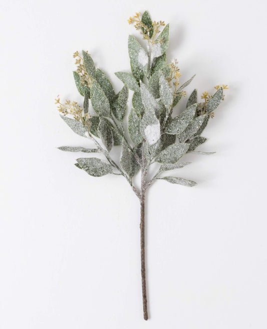 Frosted Eucalyptus Pick