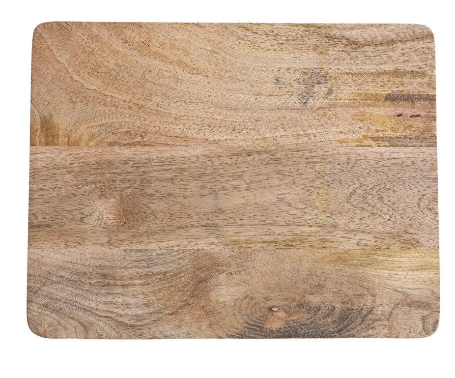 Mango Wood Footed Cheese/ Serving Board