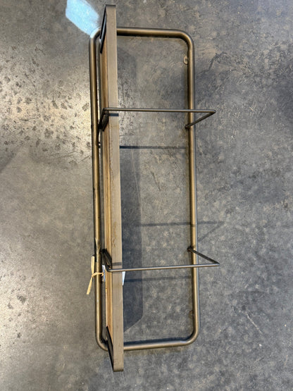 Metal/Wood Shelf