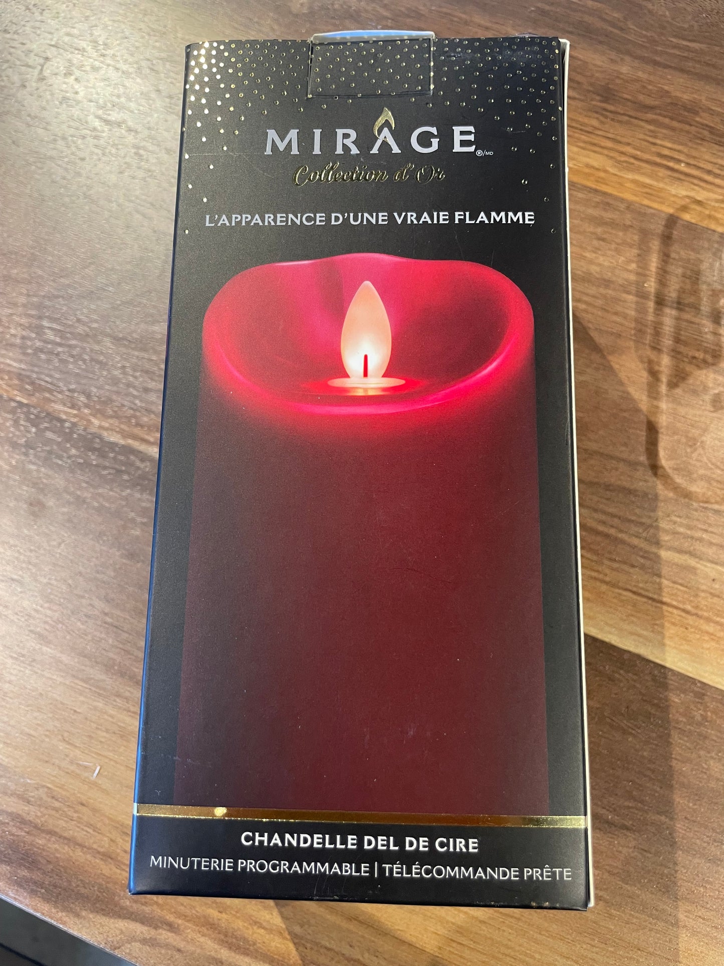 Mirage LED Wax Candle