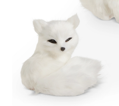 5” White Fox Ornament