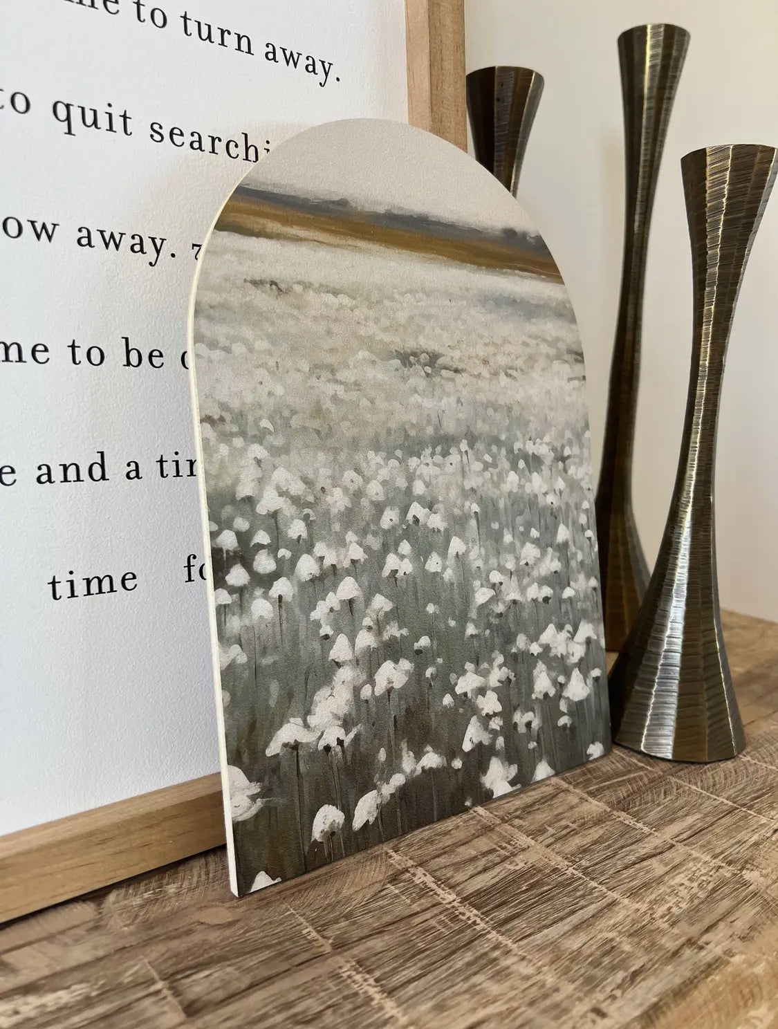 5”x7” Iris Wood Arch