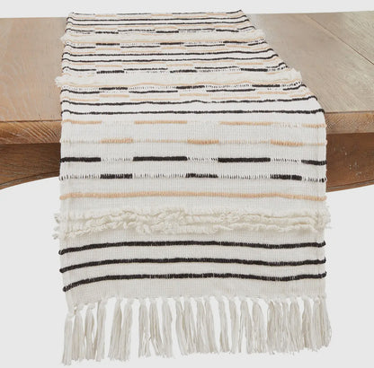 Textured Corded Table Runner