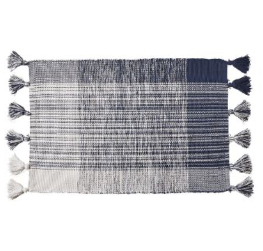 Tassel Plaid Rug