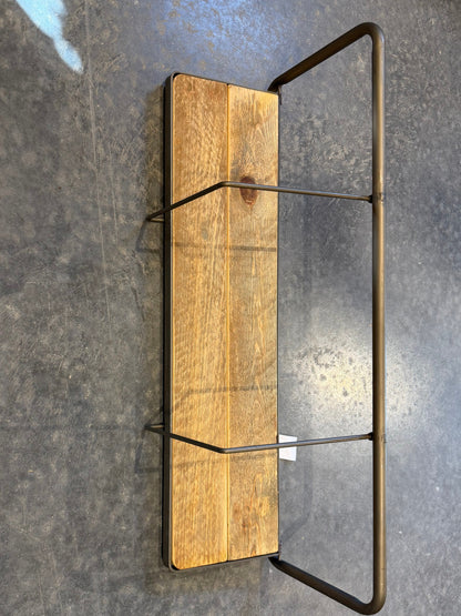 Metal/Wood Shelf